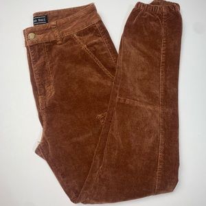 American Bazi Brown Corduroy Cargo Pants